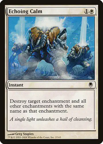 Echoing Calm - dst Spoiler