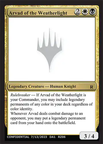 Arvad of the Weatherlight - unk Spoiler