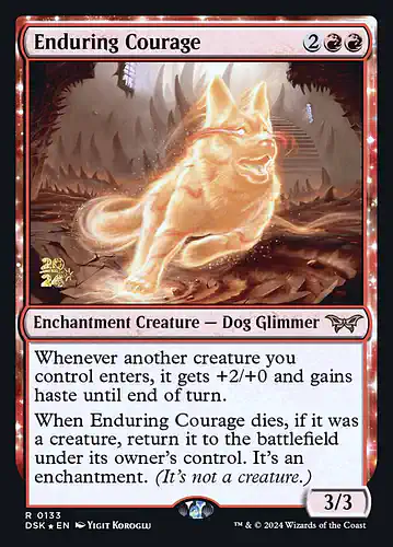 Enduring Courage - dsk Spoiler