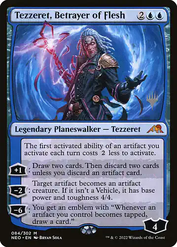 Tezzeret, Betrayer of Flesh - neo Spoiler