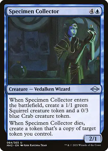 Specimen Collector - mh2 Spoiler