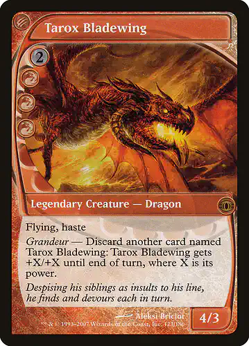 Tarox Bladewing - fut Spoiler