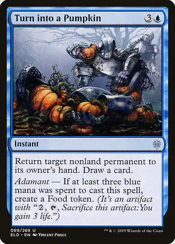 Turn into a Pumpkin - eld Spoiler
