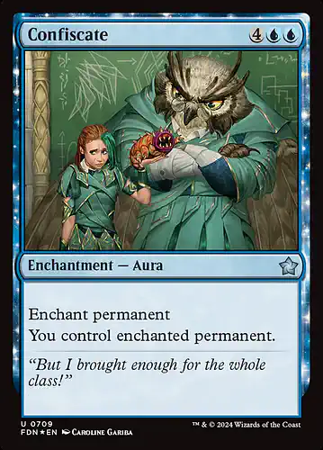 Confiscate - fdn Spoiler