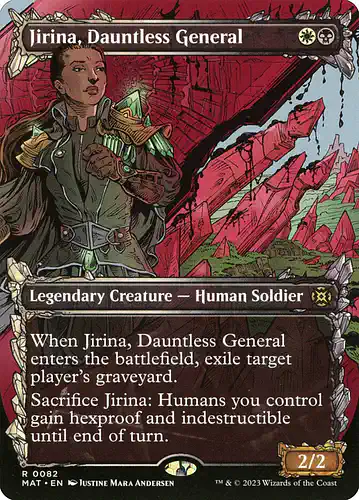 Jirina, Dauntless General - mat Spoiler