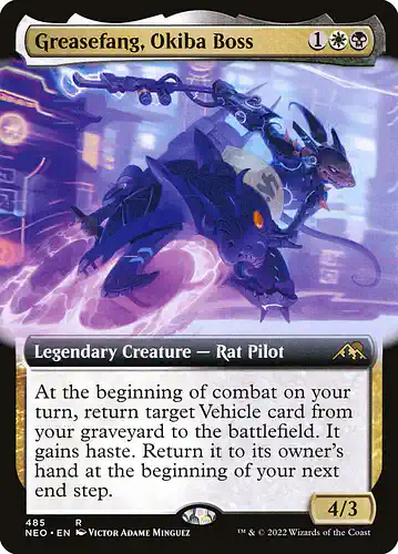 Greasefang, Okiba Boss - neo Spoiler
