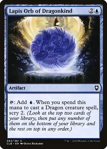 Lapis Orb of Dragonkind - clb Spoiler