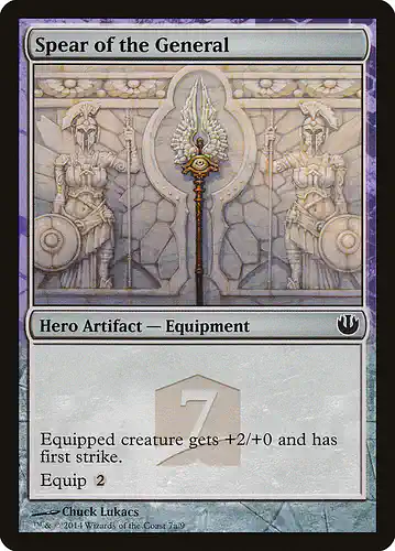 Spear of the General - jou Spoiler