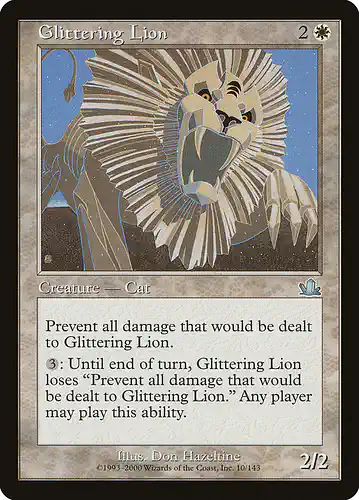Glittering Lion - pcy Spoiler