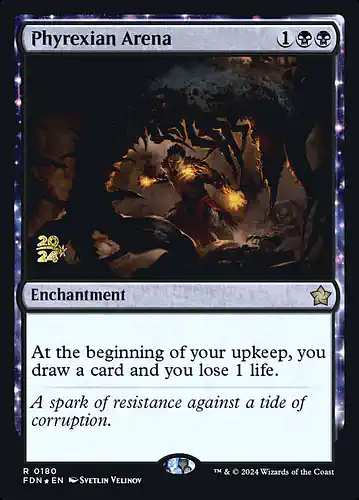 Phyrexian Arena - fdn Spoiler