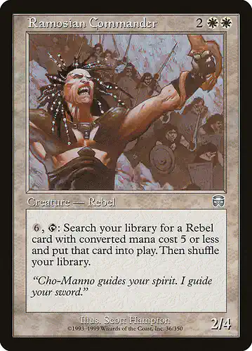 Ramosian Commander - mmq Spoiler