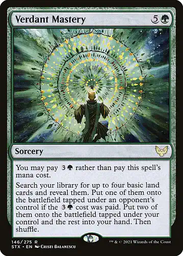 Verdant Mastery - stx Spoiler