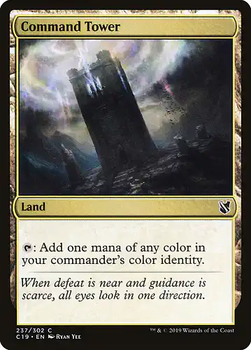 Command Tower - c19 Spoiler