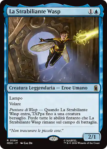 The Wondrous Wasp - msh Spoiler