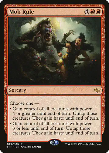 Mob Rule - frf Spoiler