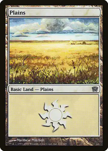 Plains - 9ed Spoiler