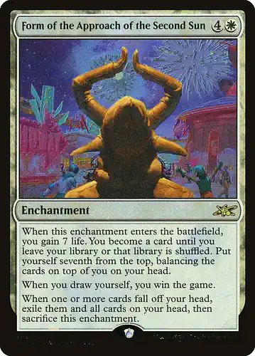 Form of the Approach of the Second Sun - unf Spoiler