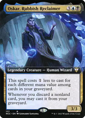 Oskar, Rubbish Reclaimer - ncc Spoiler