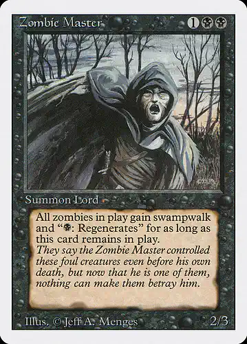 Zombie Master - 3ed Spoiler