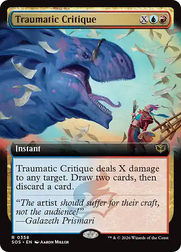 Traumatic Critique - sos Spoiler