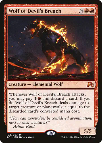 Wolf of Devil's Breach - soi Spoiler