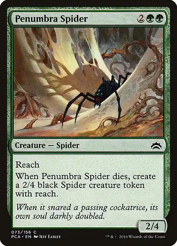 Penumbra Spider - pca Spoiler
