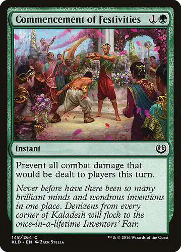 Commencement of Festivities - kld Spoiler