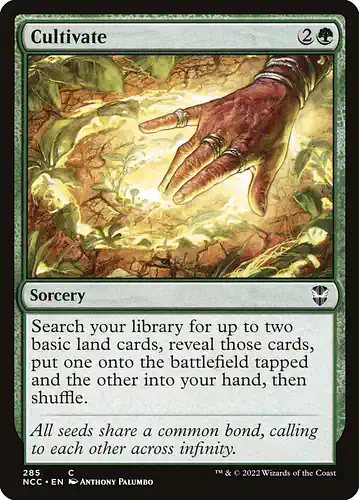 Cultivate - ncc Spoiler