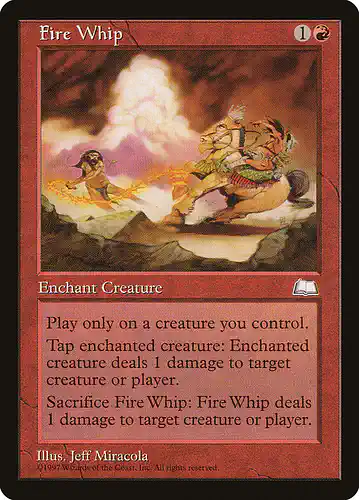 Fire Whip - wth Spoiler
