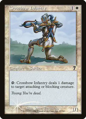 Crossbow Infantry - 7ed Spoiler