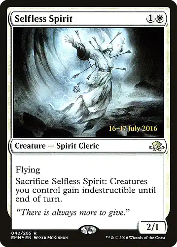 Selfless Spirit - emn Spoiler