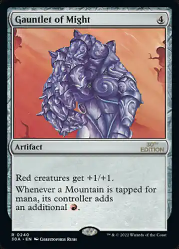 Gauntlet of Might - 30a Spoiler