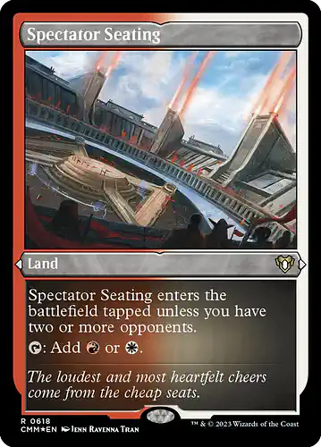 Spectator Seating - cmm Spoiler
