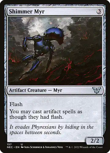 Shimmer Myr - nec Spoiler