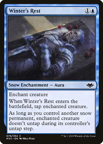 Winter's Rest - mh1 Spoiler