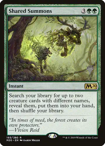 Shared Summons - m20 Spoiler