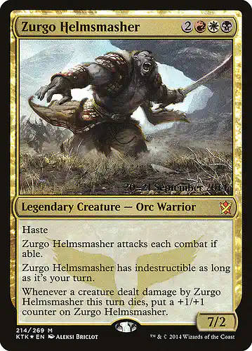 Zurgo Helmsmasher - ktk Spoiler