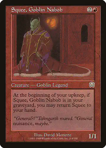 Squee, Goblin Nabob - mmq Spoiler