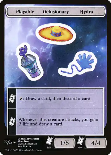 Playable Delusionary Hydra - unf Spoiler