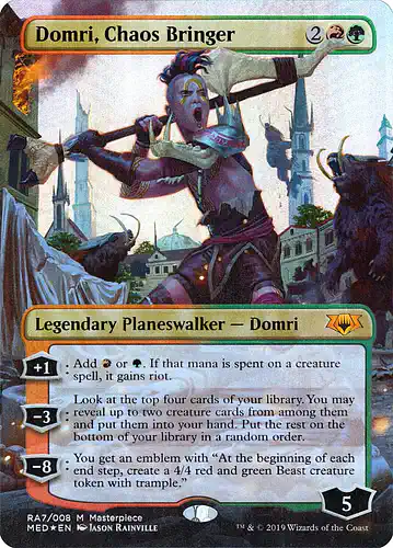 Domri, Chaos Bringer - med Spoiler