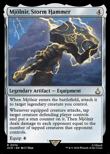 Mjölnir, Storm Hammer - acr Spoiler
