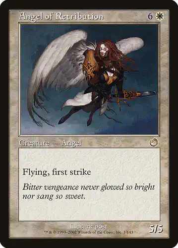 Angel of Retribution - tor Spoiler