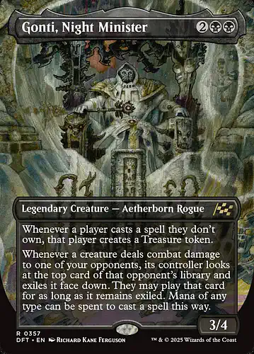 Gonti, Night Minister - dft Spoiler