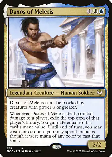 Daxos of Meletis - ncc Spoiler