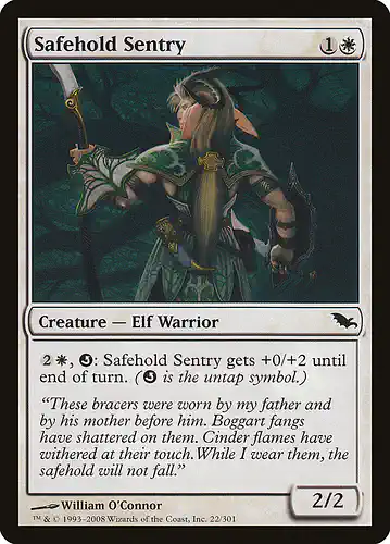 Safehold Sentry - shm Spoiler