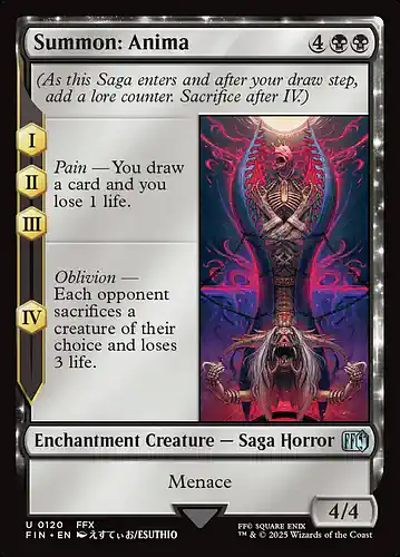 Summon: Anima - fin Spoiler
