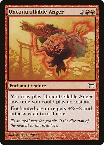 Uncontrollable Anger - chk Spoiler