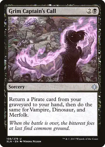 Grim Captain's Call - xln Spoiler