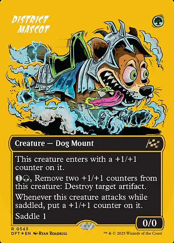 District Mascot - dft Spoiler