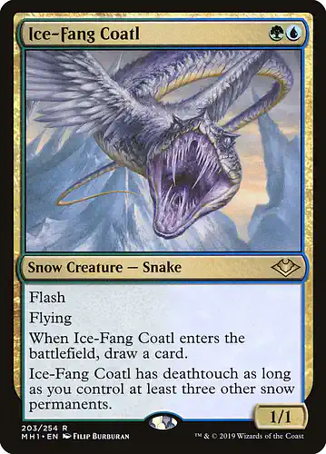 Ice-Fang Coatl - mh1 Spoiler